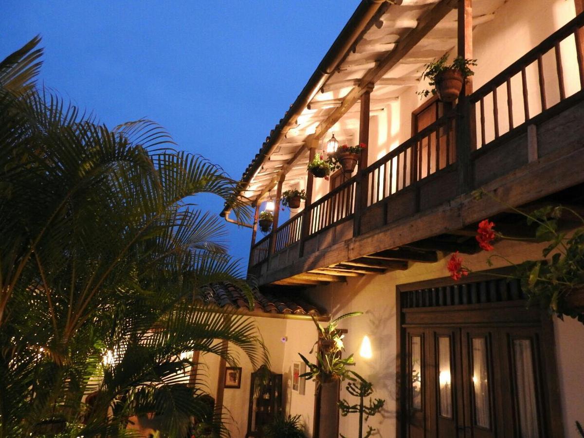 Hotel Casa Palosanto Zapatoca Exterior photo