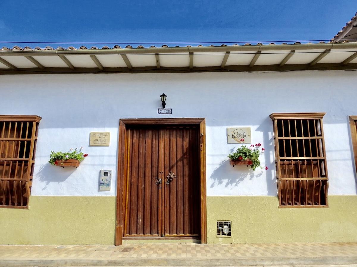 Hotel Casa Palosanto Zapatoca Exterior photo